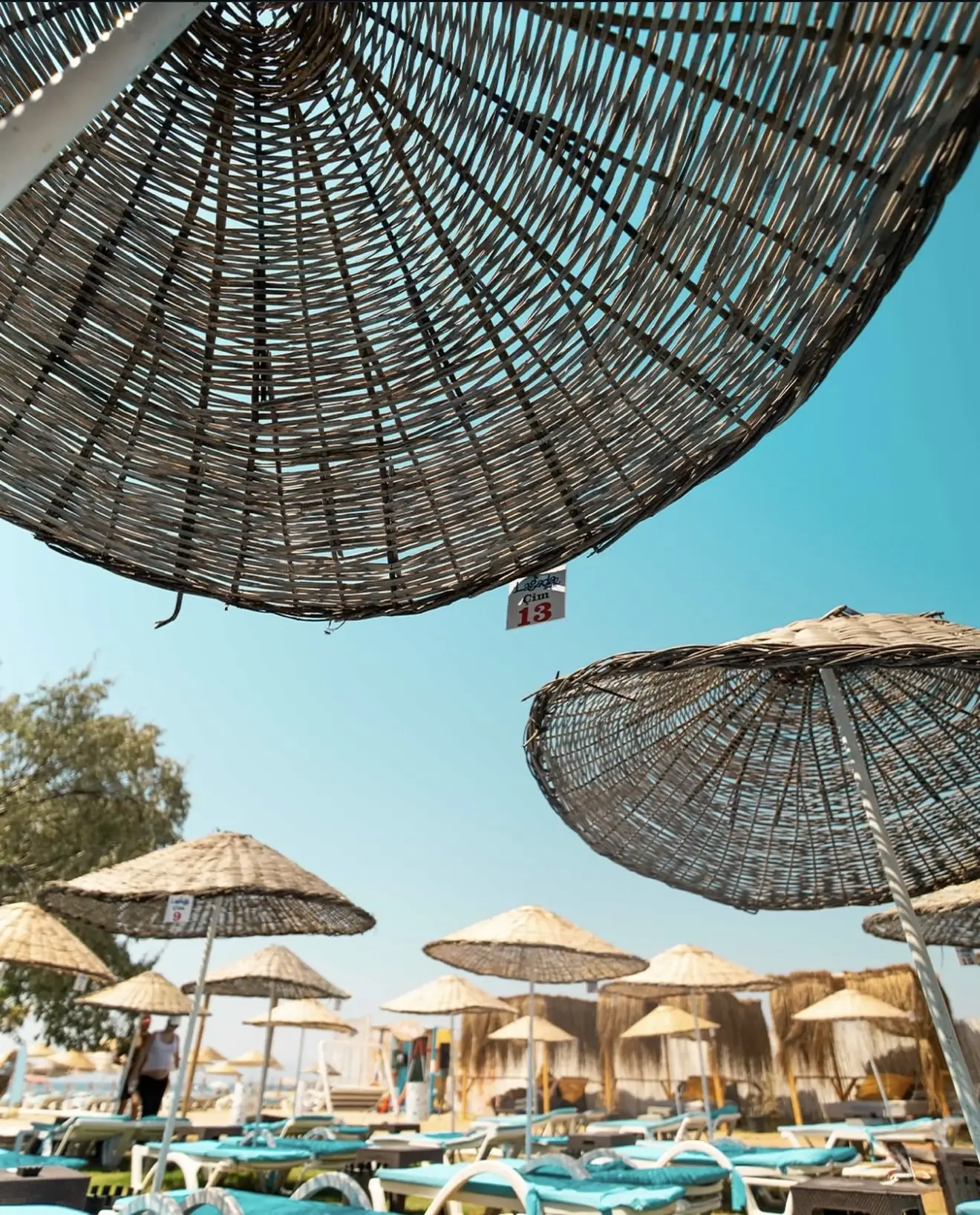 Lagada Beach plaj atmosferi
