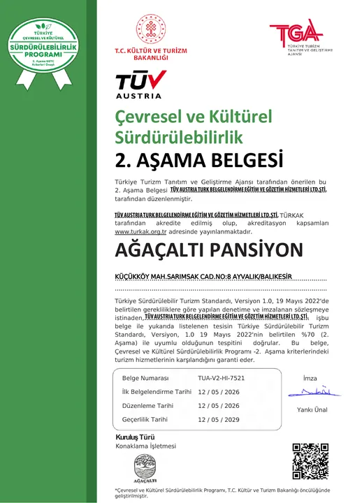 Sürdürülebilirlik 2. Aşama Belgesi